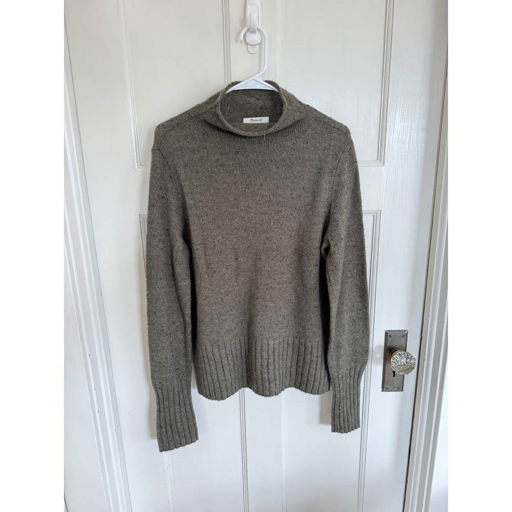 Madewell Donegal Inland Turtleneck Sweater in Coziest Yarn size medium